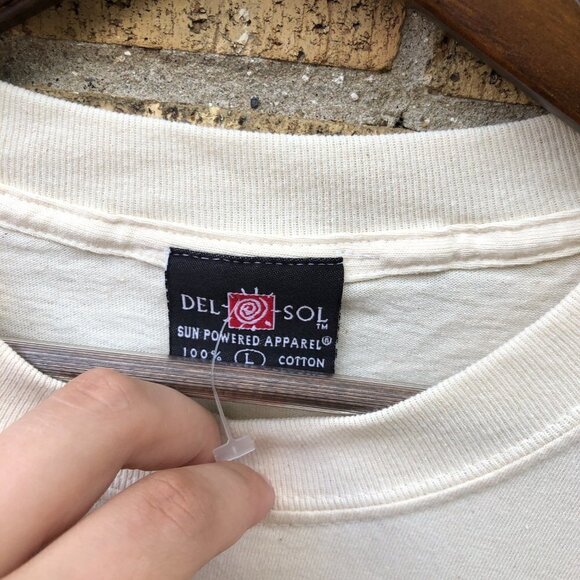 Vintage 1999 Del Sol 'Farm Animals' T Shirt Large - Picture 4 of 7